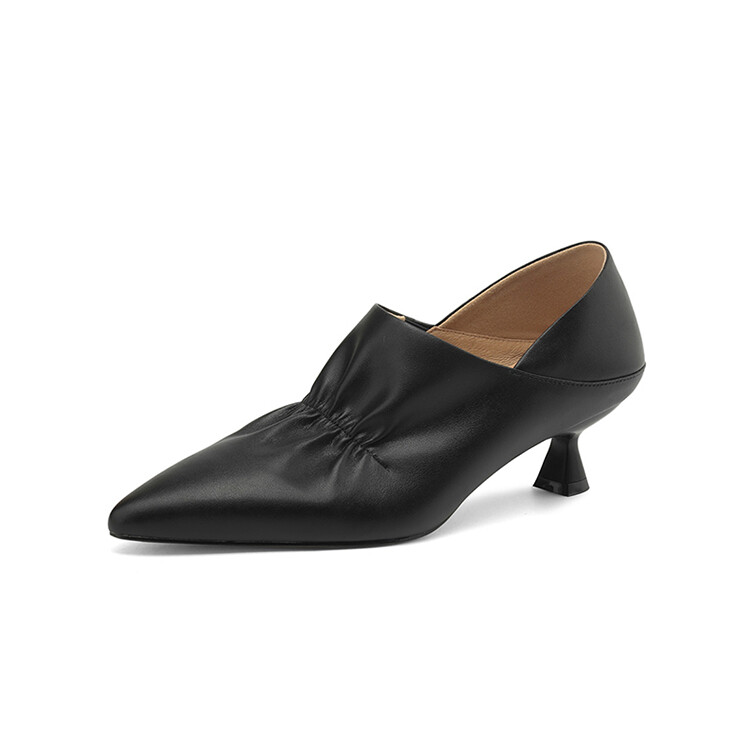 

Туфли женские на высоком каблуке Catlv1=Shoes, кремовый