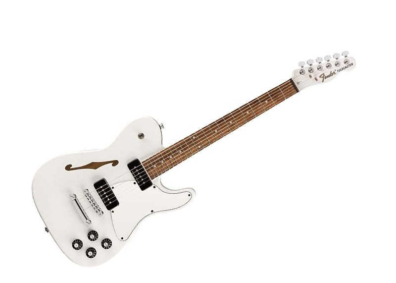

Электрогитара Fender Jim Adkins JA-90 Telecaster Thinline Electric Guitar, White