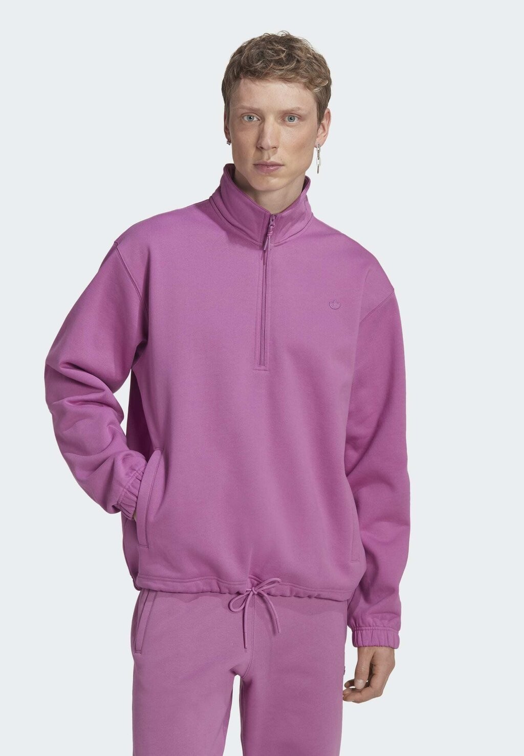 

Толстовка adidas Originals ADICOLOR CONTEMPO HALF ZIP, полуимпульсный сиреневый, Фиолетовый