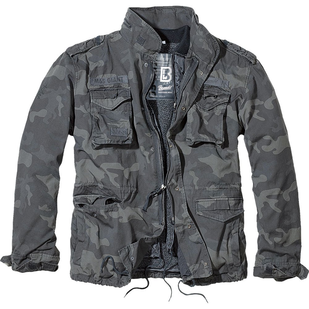 Куртка Brandit M65 Giant, серый куртка brandit jacke m65 giant jacket серый
