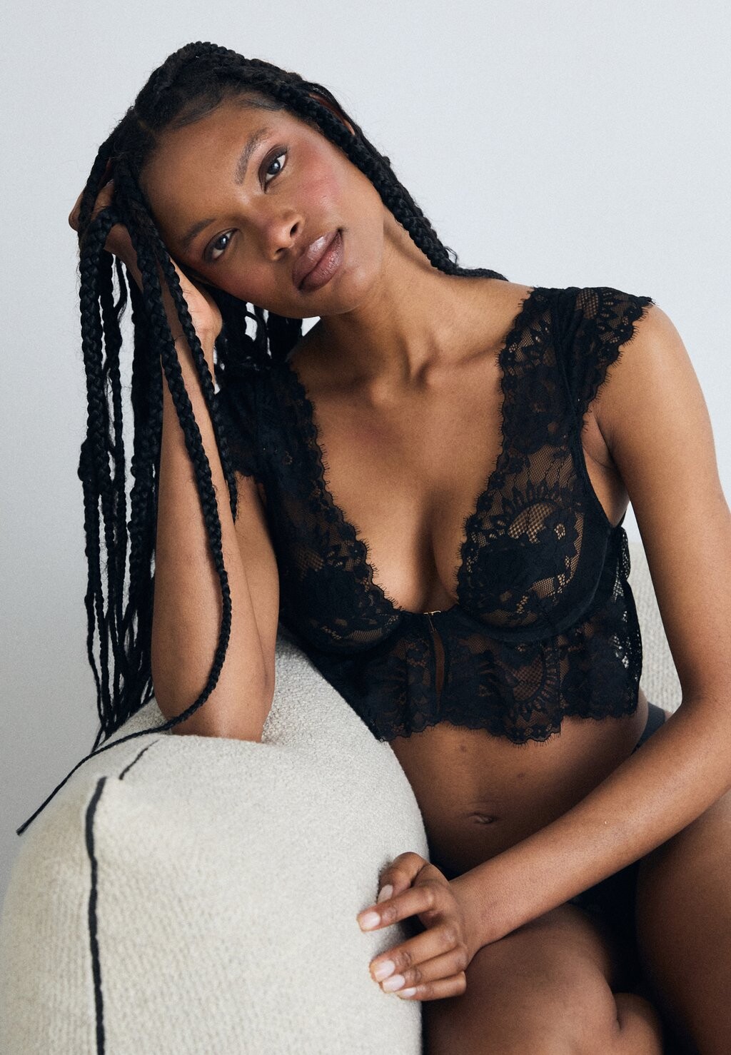 

Бюстгальтер на косточках Trixie Up Hunkemöller, черный