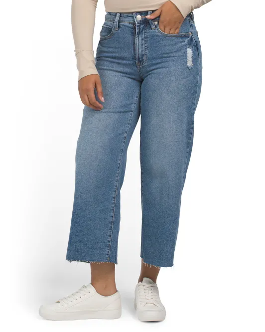 

Широкие укороченные джинсы Oat New York, цвет Medium Wash