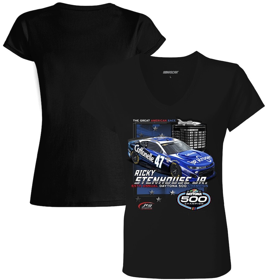 

Футболка с коротким рукавом Checkered Flag Ricky Stenhouse Jr, черный