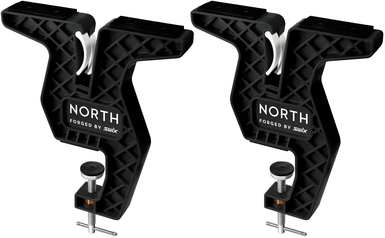Тиски T-Bar для фрирайда для лыж/сноуборда — пара North, черный