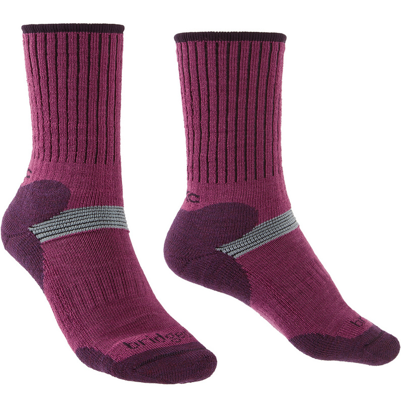 цена Женские носки для беговых лыж Bridgedale, розовый