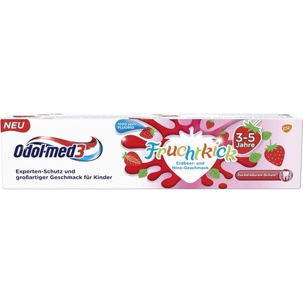 

Зубная паста Одол-мед3 Fruit Kick со вкусом клубники и мяты 50мл Odol-Med 3