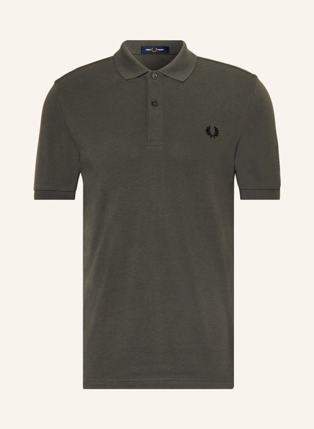 

Рубашка поло FRED PERRY Piqué M6000 Slim Fit, оливковый