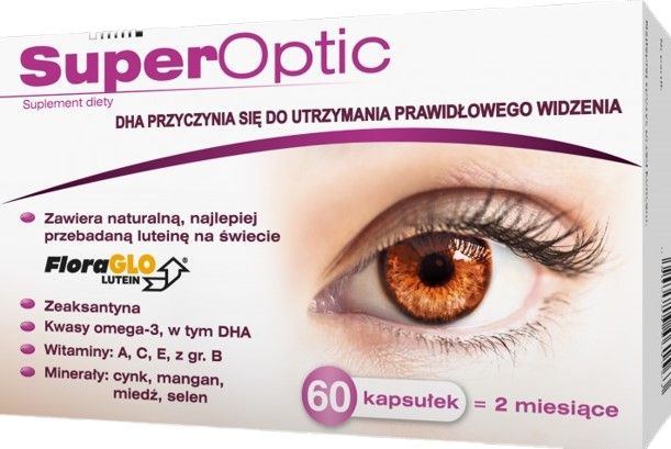 цена Подготовка глаз SuperOptic Kapsułki , 60 шт