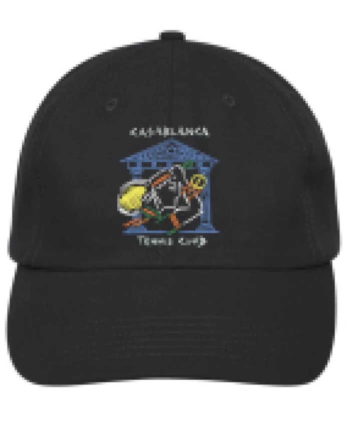 

Кепка теннисного клуба с вышивкой Casablanca, черный