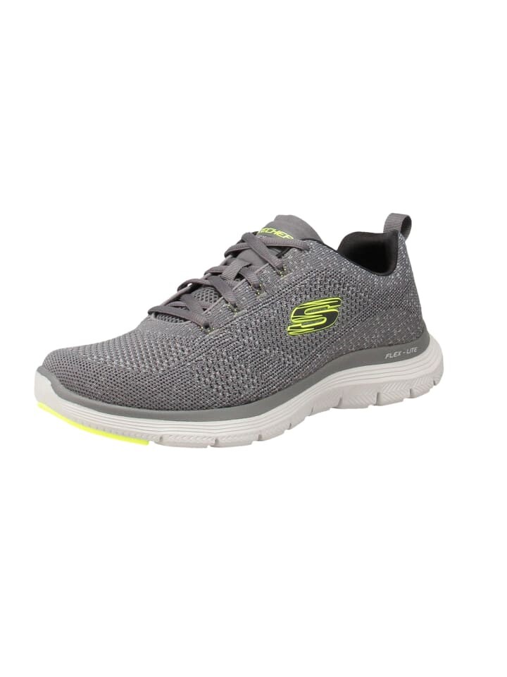 

Кроссовки на шнуровке Skechers, серый