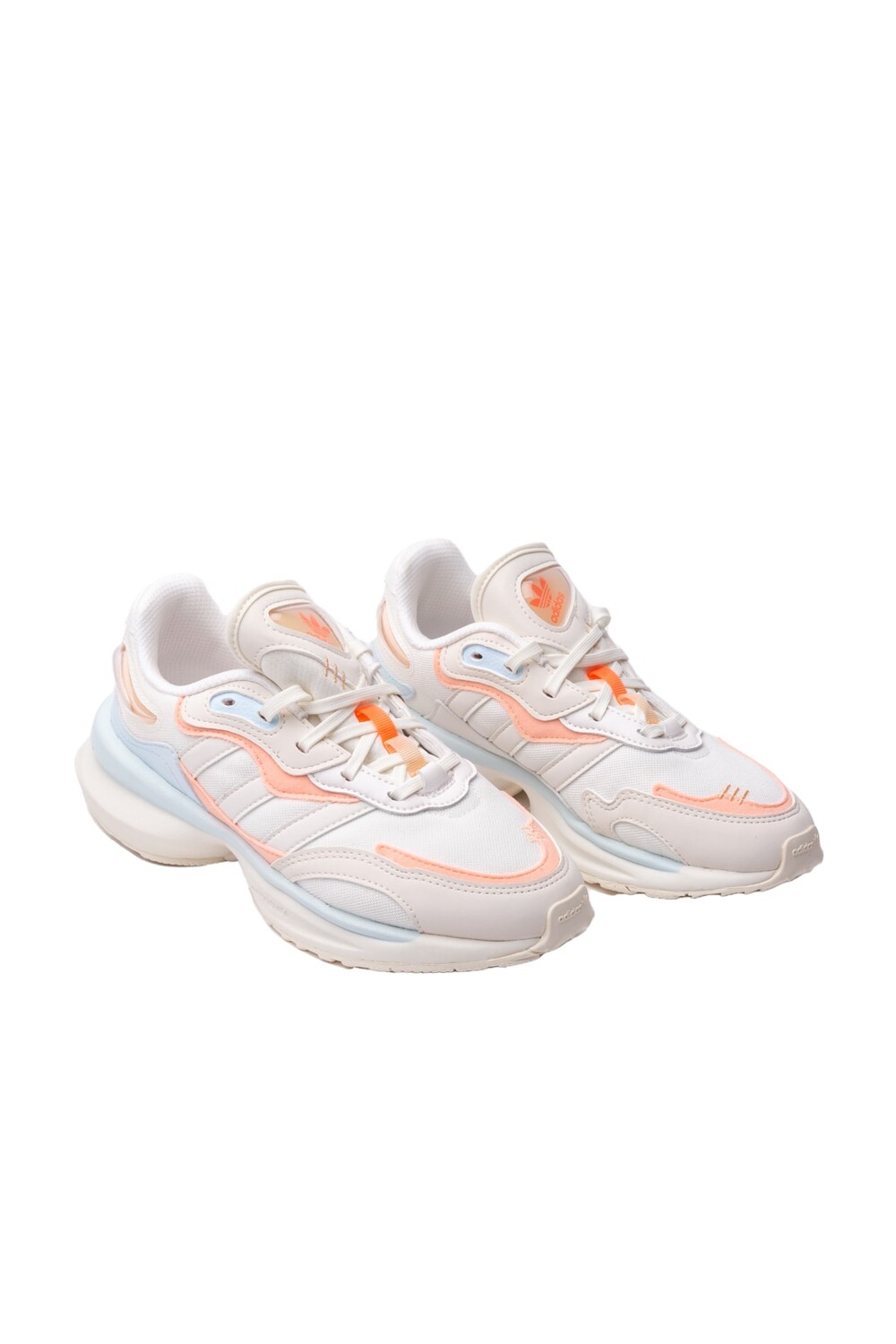 

Кроссовки - Белый - Плоские adidas, белый