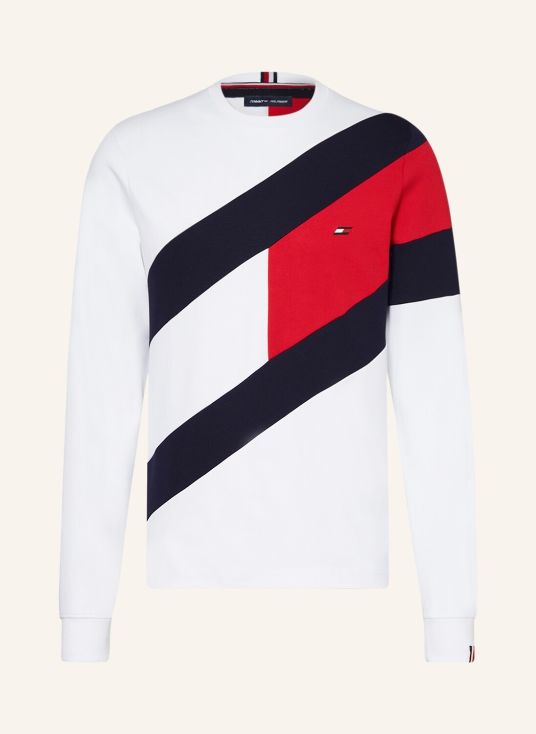 

Лонгслив TOMMY HILFIGER, белый