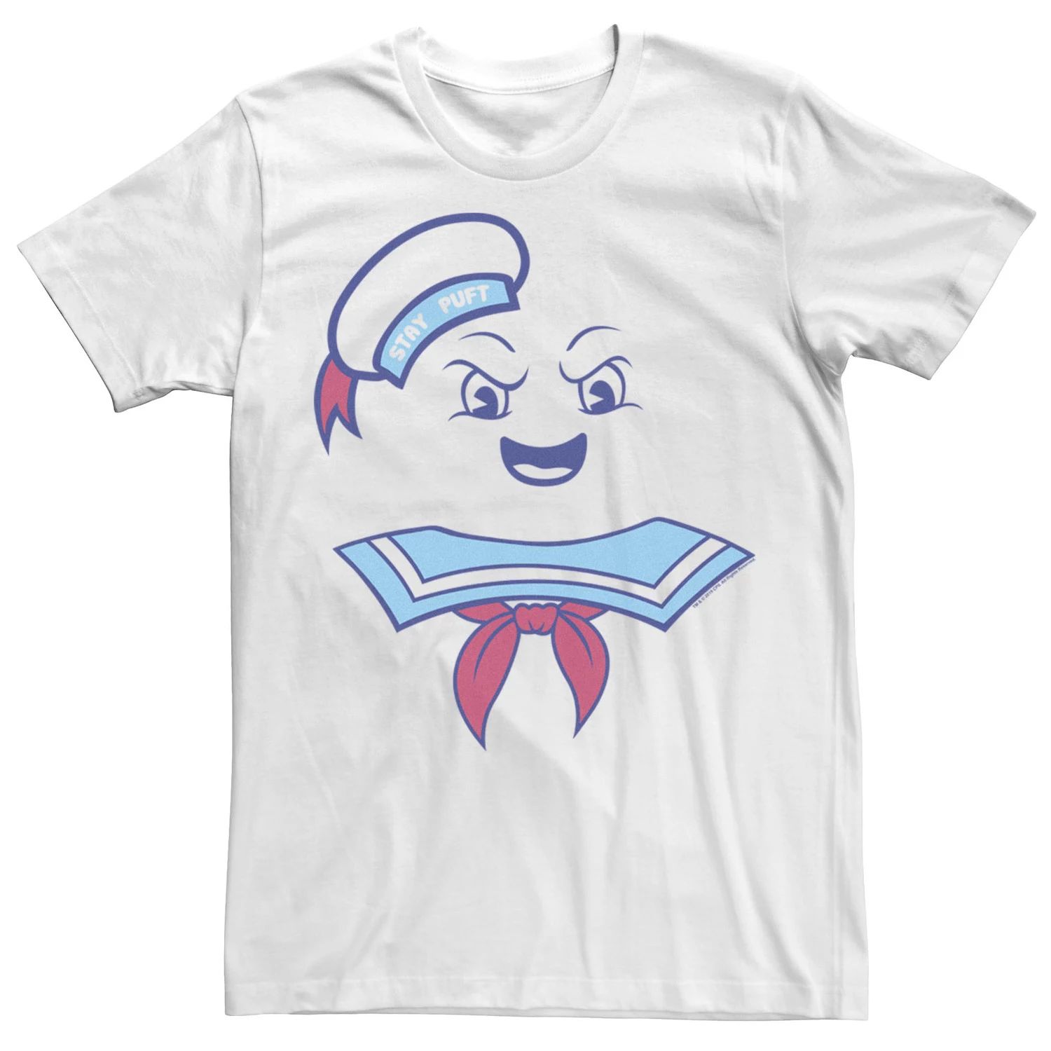 Мужская костюмная футболка «Охотники за привидениями» Stay Puft Marshmallow Licensed Character