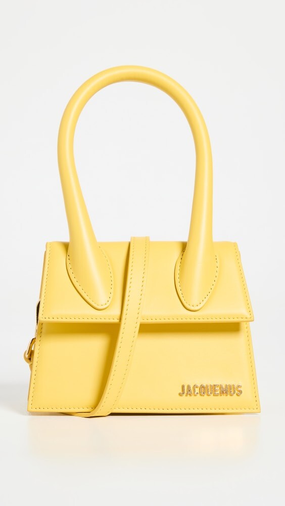 

Сумка Jacquemus Le Chiquito Moyen Satchel, желтый