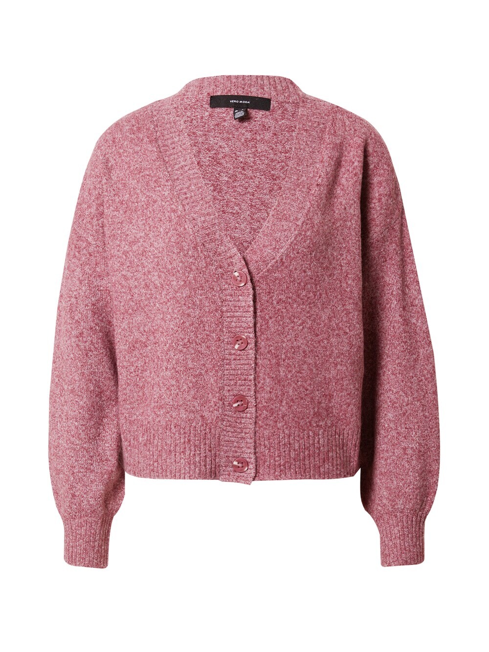 

Вязаный кардиган Vero Moda Doffy, розовый