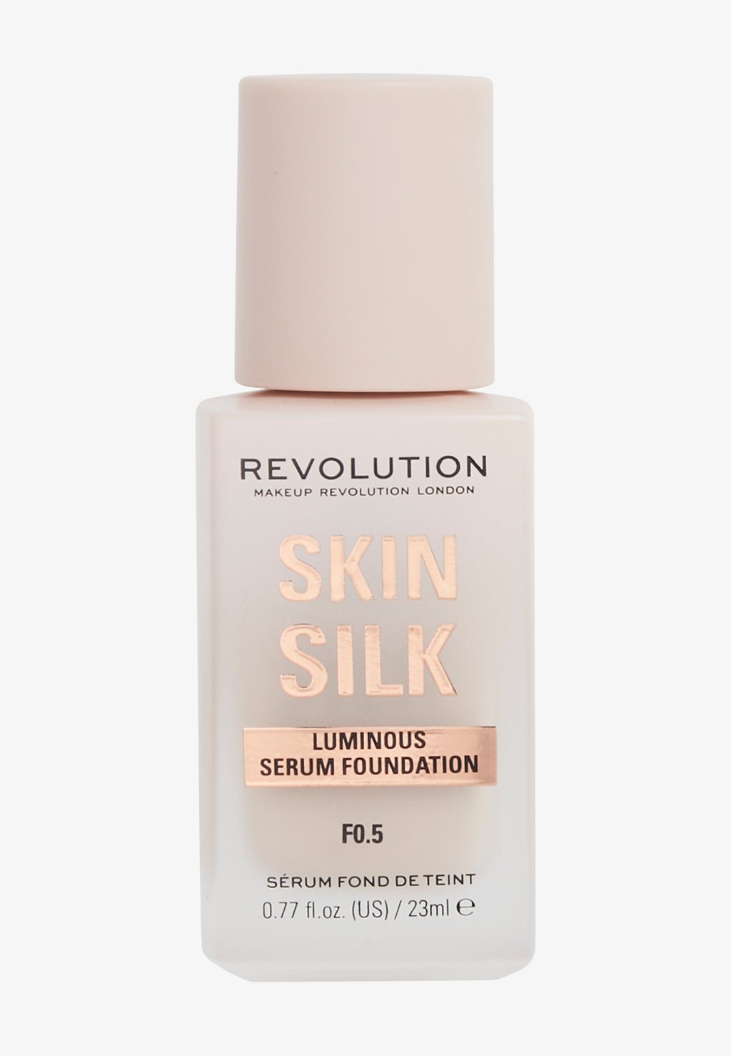 цена Тональный крем Revolution Skin Silk Serum Foundation Makeup Revolution, цвет f0.5