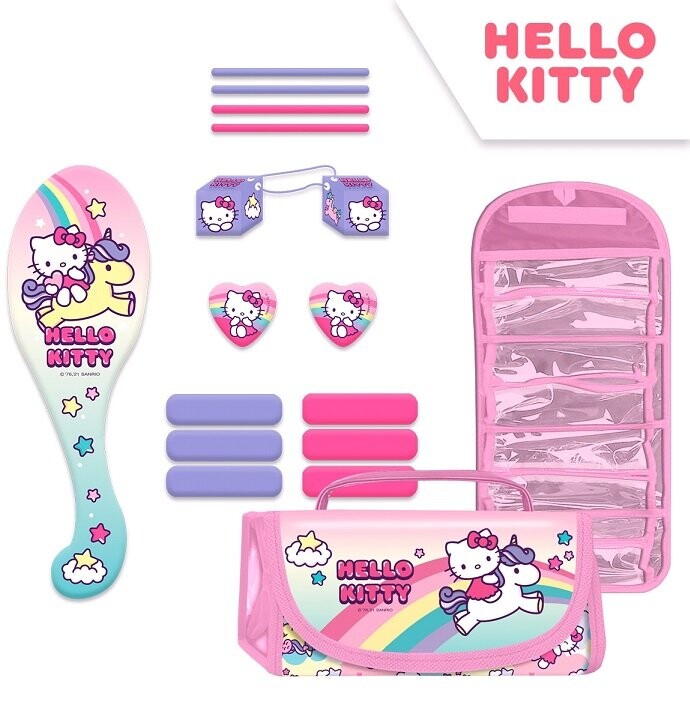 

Аксессуары для волос в косметичке, 16 шт., HK50105 Kids Euroswan