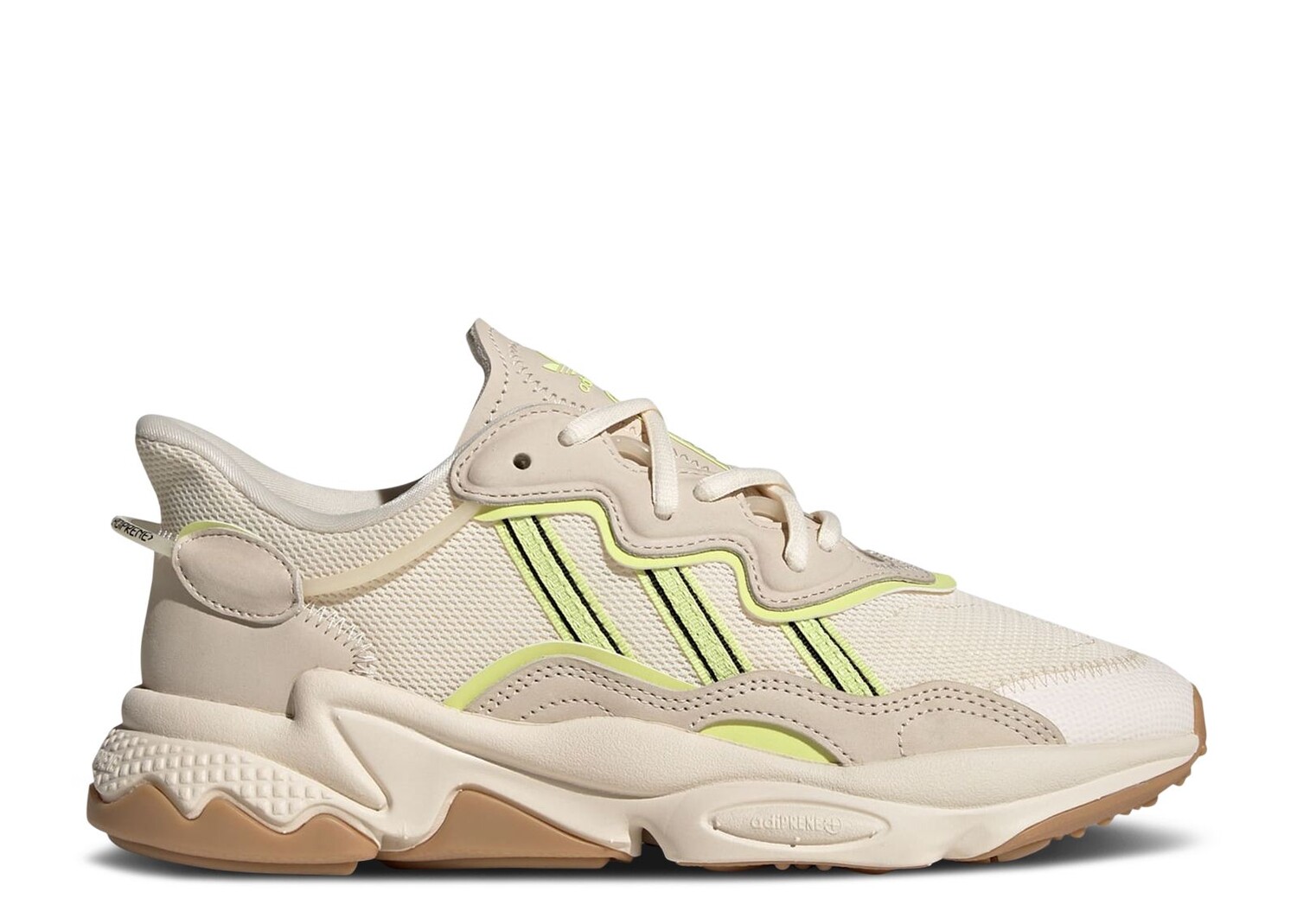 

Кроссовки adidas Wmns Ozweego 'Wonder White Pulse Yellow', кремовый, Бежевый