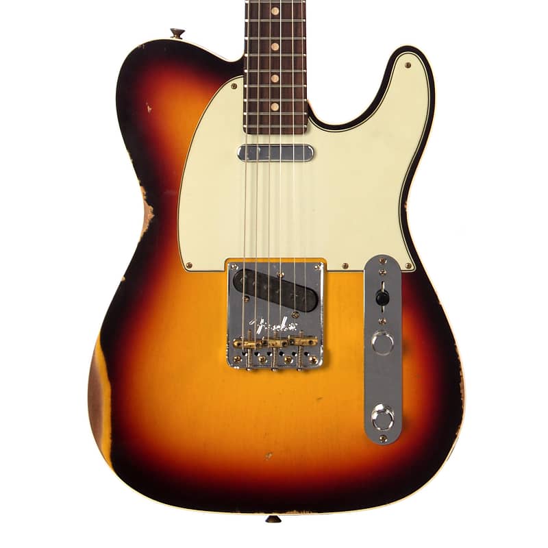 Электрогитара Fender Custom Shop MVP Telecaster Relic - Chocolate 3-Tone Sunburst w/Rosewood Fingerboard - Dealer Select Master Vintage Player Series Electric Guitar - NEW!