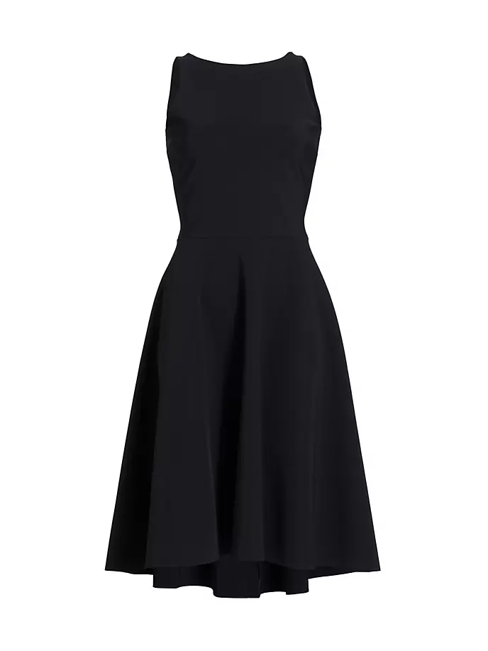 Расклешенное платье миди без рукавов Acia Chiara Boni La Petite Robe, черный chiara boni la petite robe длинная юбка
