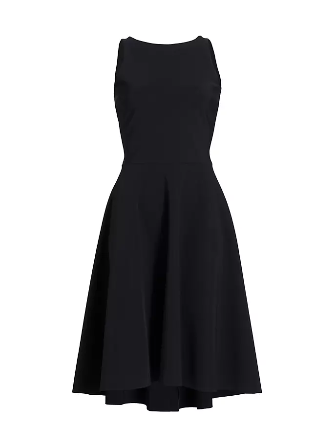 

Расклешенное платье миди без рукавов Acia Chiara Boni La Petite Robe, черный