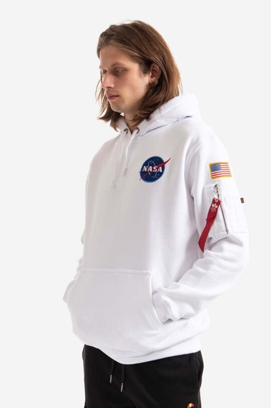 

Толстовка Alpha Industries, белый