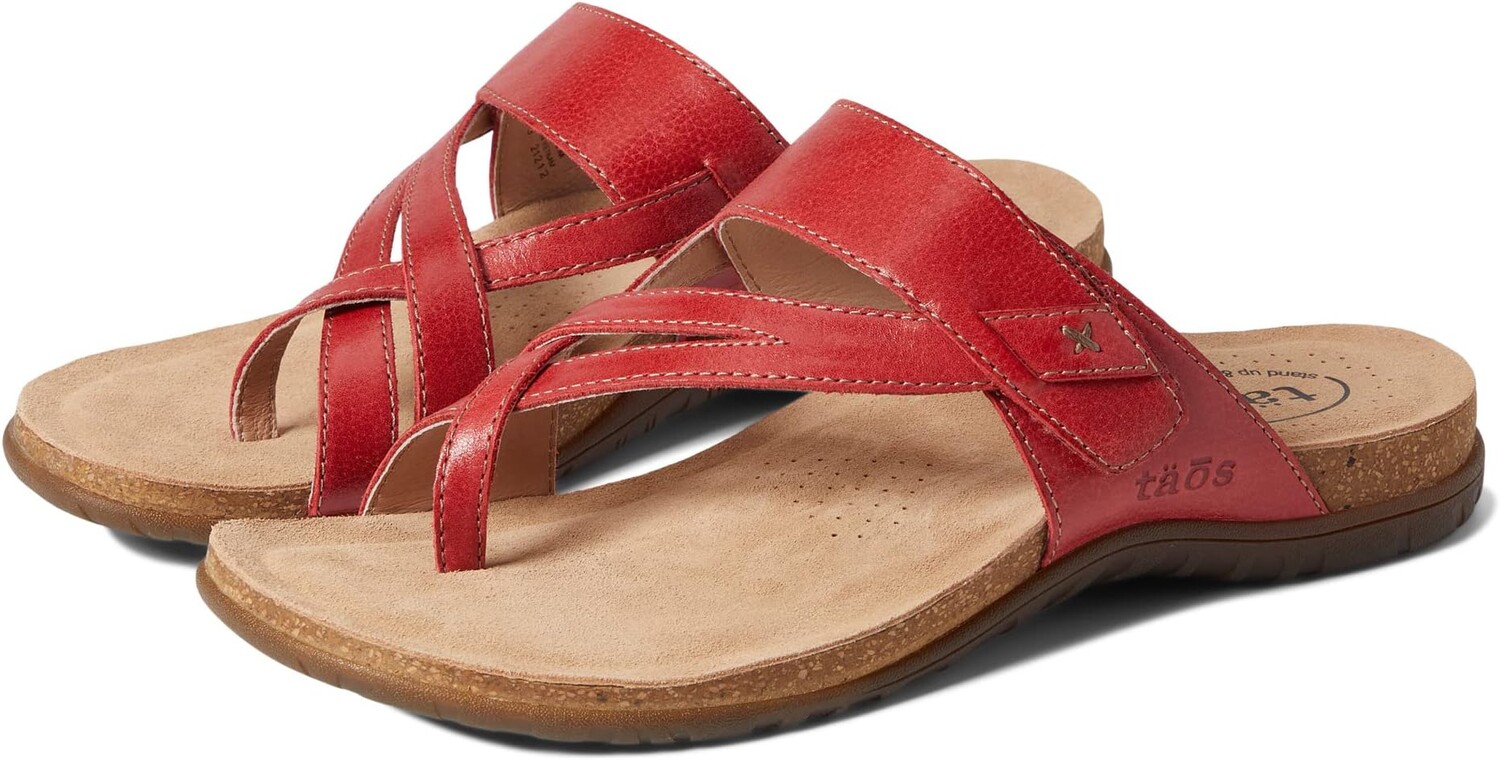 

Сандалии на плоской подошве Perfect Taos Footwear, цвет True Red