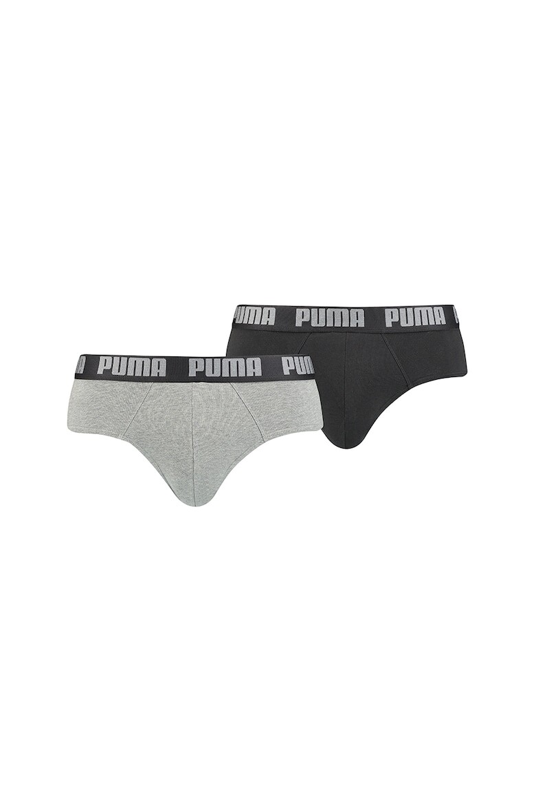 

Трусики с логотипом - 2 пары Puma, серый