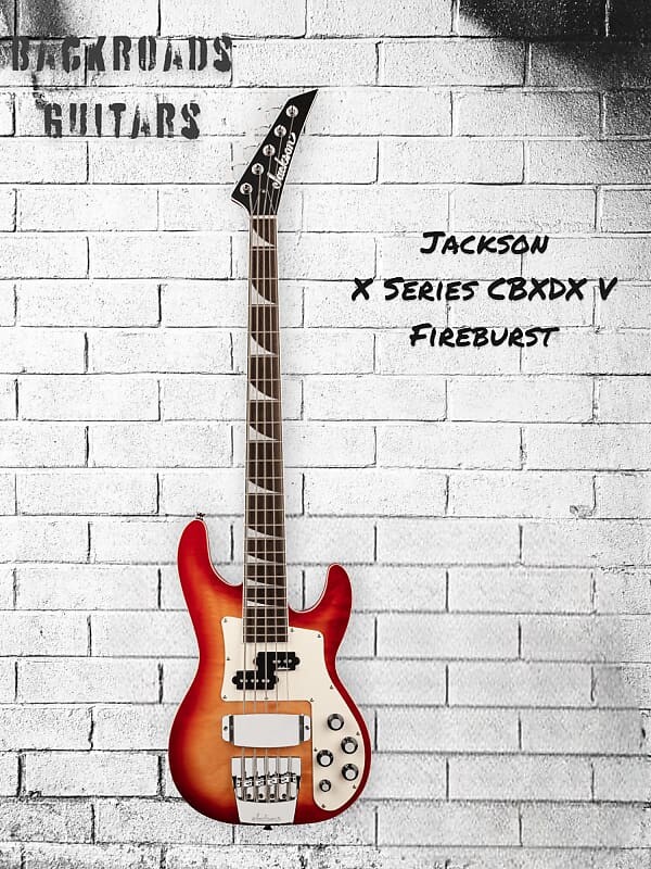 

Басс гитара Jackson X Series CBXDX V Fireburst