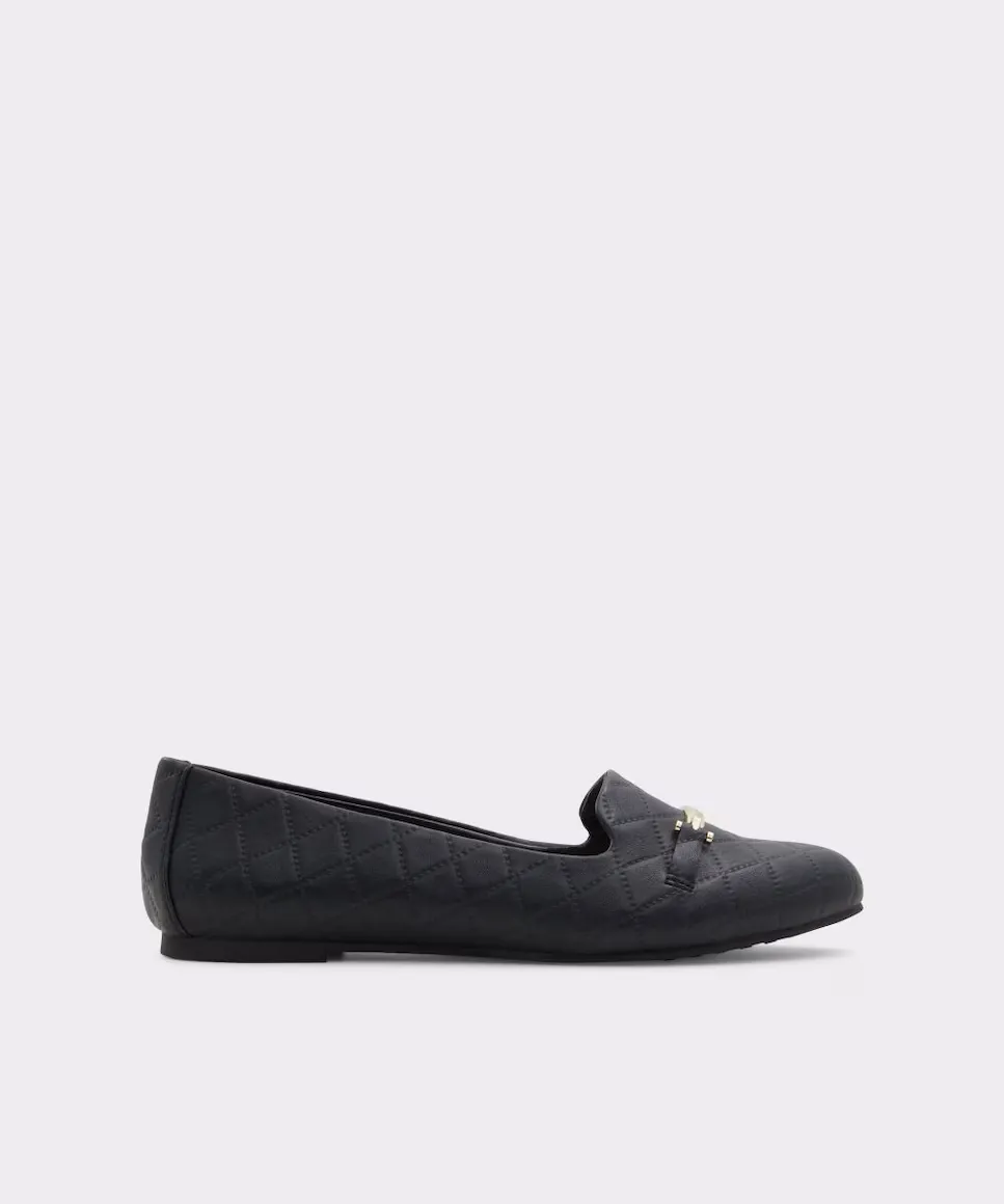 

Женские черные тапочки с круглым носком Aldo, черный