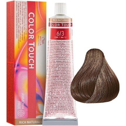 

COLOR TOUCH Professional 6-3 Краска для волос Темно-золотистый блондин