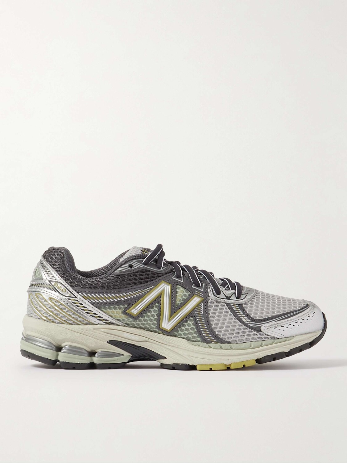 

Кроссовки 860 Tech из резины и сетки NEW BALANCE, серый