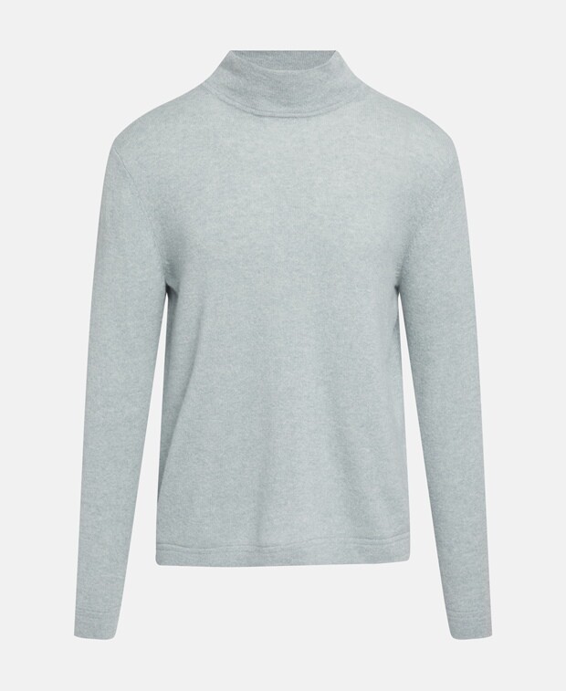 

Кашемировый джемпер с высоким воротником FTC Cashmere, мятный