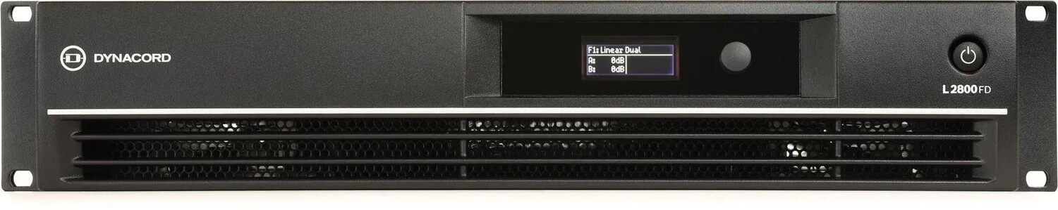 

Усилитель мощности Dynacord L2800FD DSP 2 x 1400 Вт