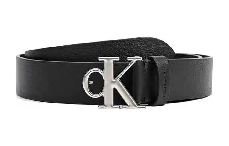 

Мужской кожаный ремень Calvin Klein, Черный
