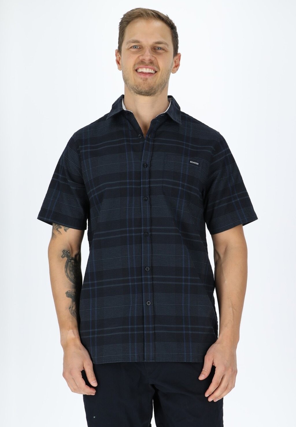 

Рубашка COOS BAY Seaside, цвет dk navy check