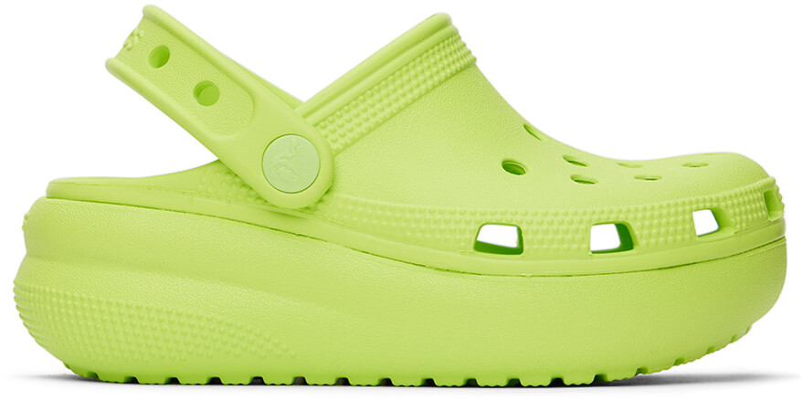 

Детские зеленые сабо Cutie Crush Limeade Crocs