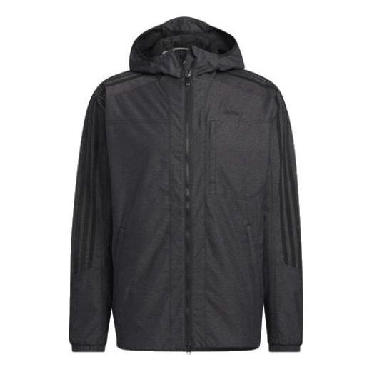 цена Куртка Men's adidas Classic Zipper Hooded Track Jacket Black, черный