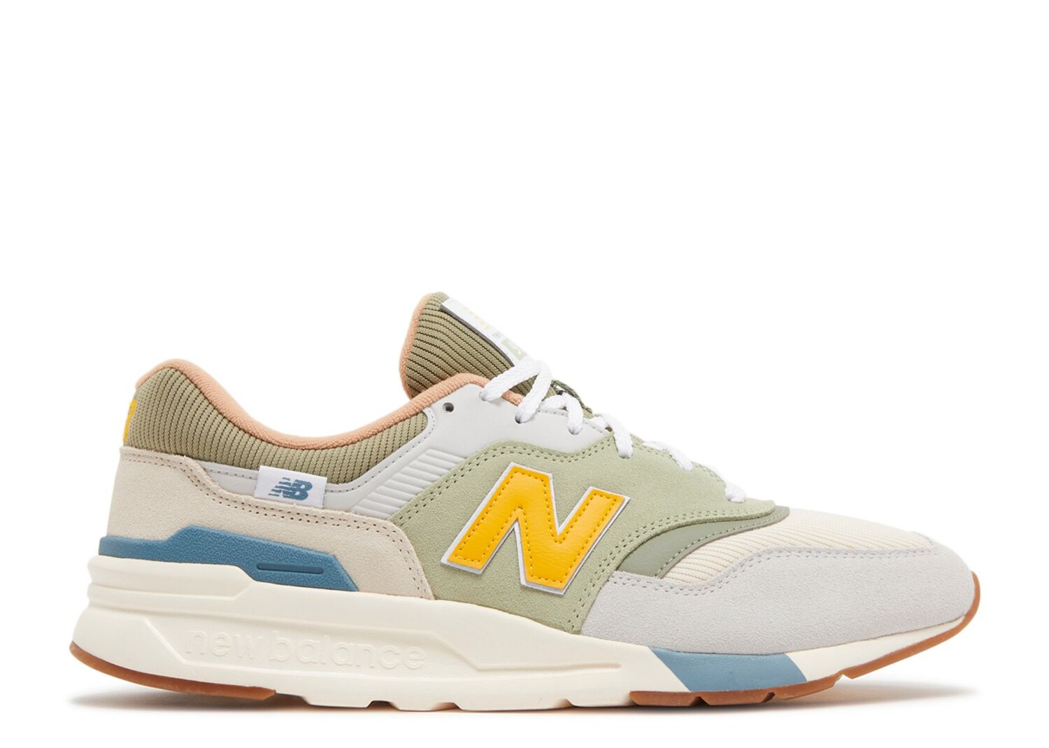 

Кроссовки New Balance 997H 'Olive Leaf Sunflower', зеленый