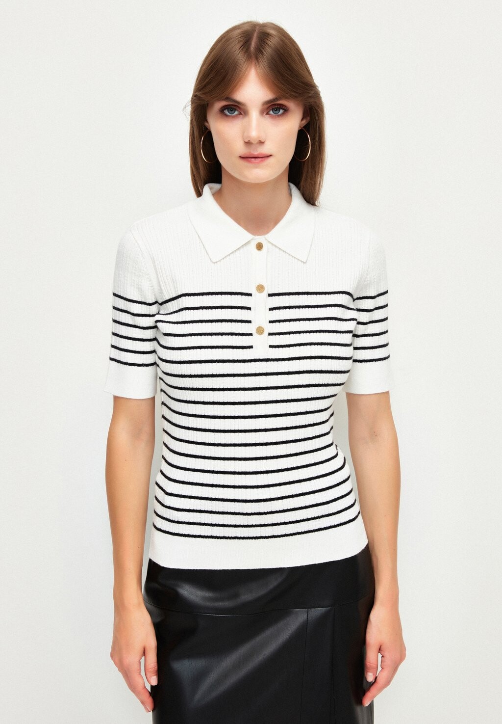 

Поло Short Sleeve adL, цвет striped bone