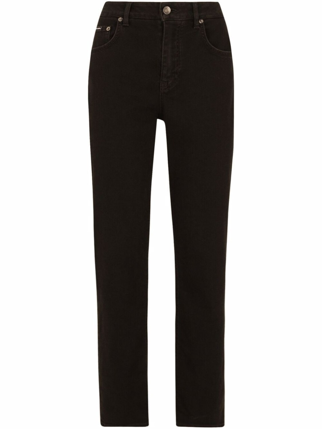

Dolce & Gabbana джинсы бойфренды с эффектом потертости, черный