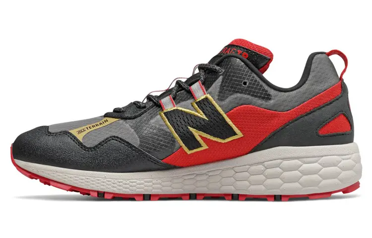 

New Balance Fresh Foam Crag Trail Wide, черный, красный