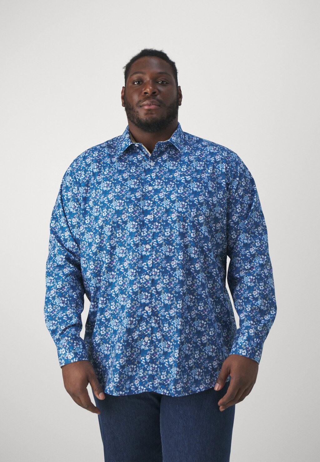 

Рубашка BLEND SHIRT BOX PLUS SIZE Jack's Sportswear, цвет blue