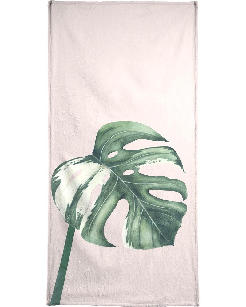 

Полотенце для ванной Juniqe Tropical No. 11, цвет Grün & Weiß
