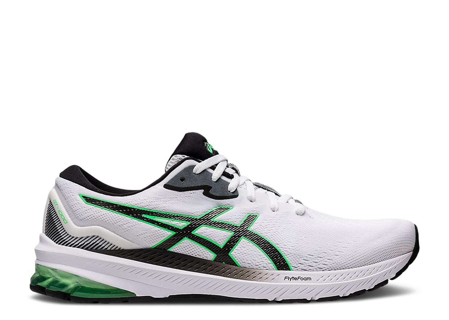 

Кроссовки ASICS Gt 1000 11 'White Black', белый