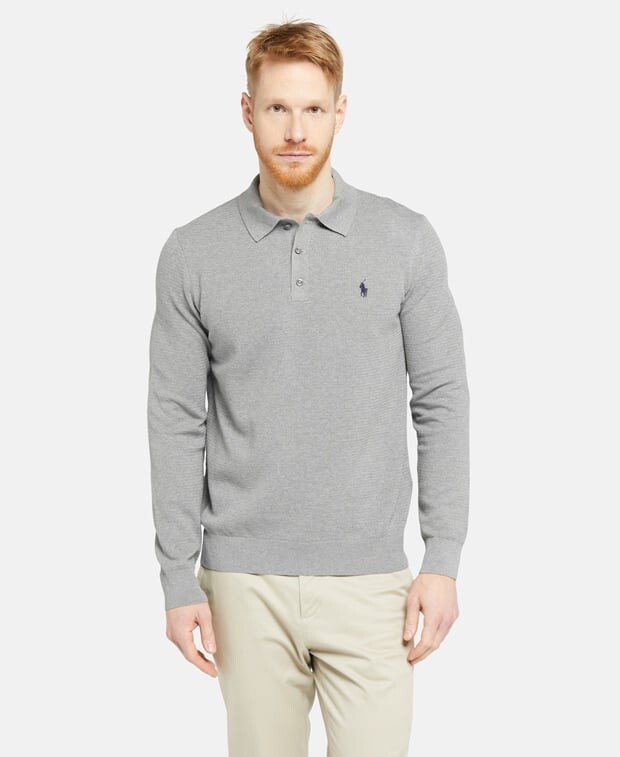 

Гольф-поло Polo Ralph Lauren, серый