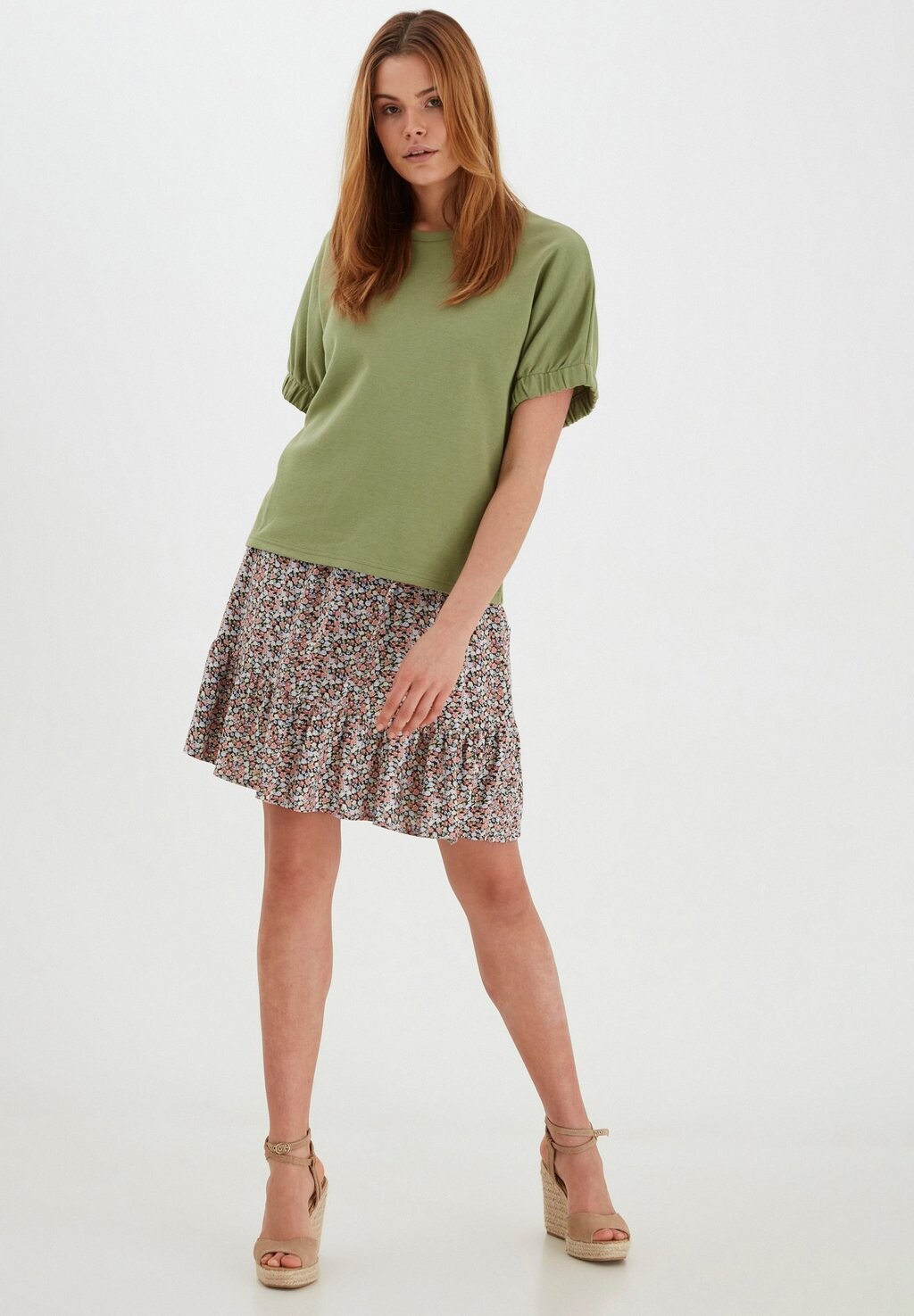 

Юбка мини b.young BYMMJOELLA SHORT SKIRT, микс розово-коричневого цвета