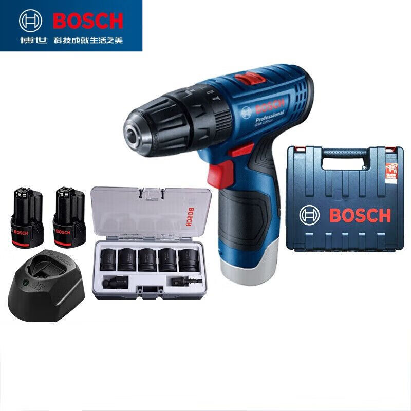 Дрель электрическая Bosch GSB120LI с набором бит