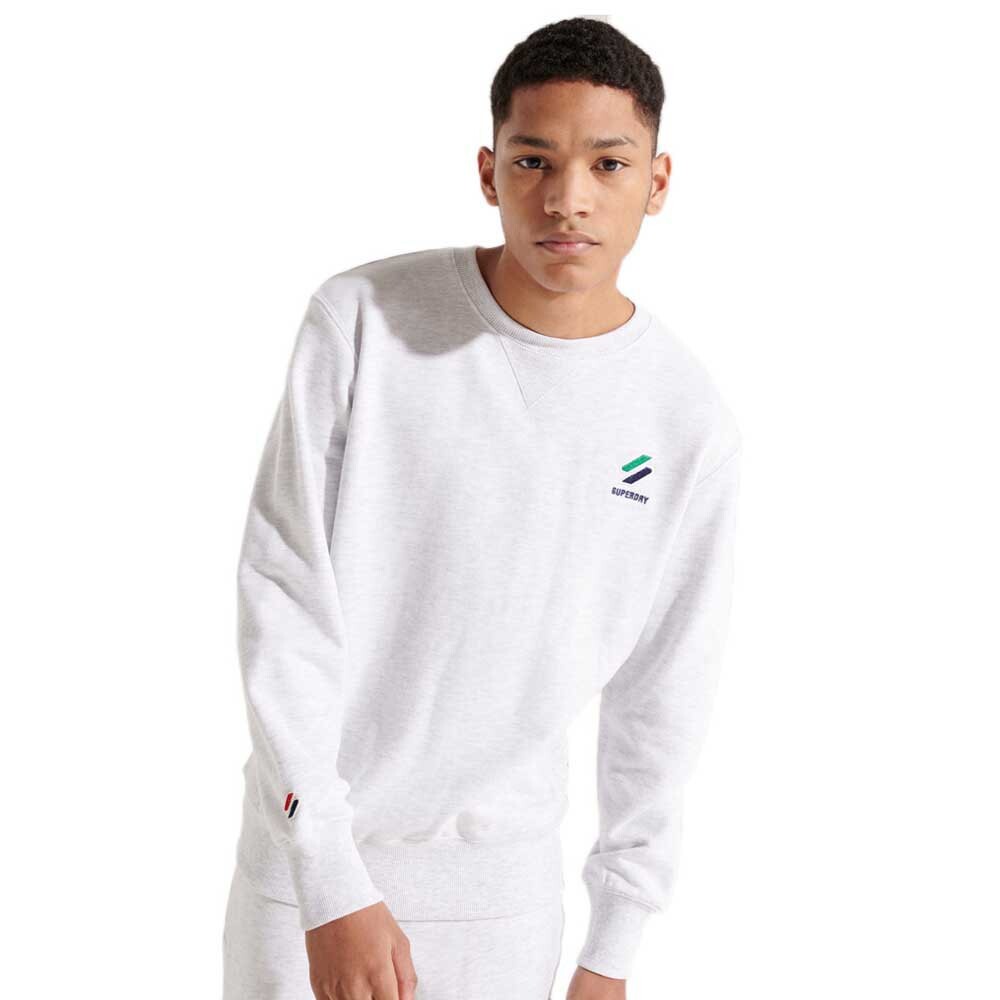 

Толстовка Superdry Sportstyle Essential Crew, белый