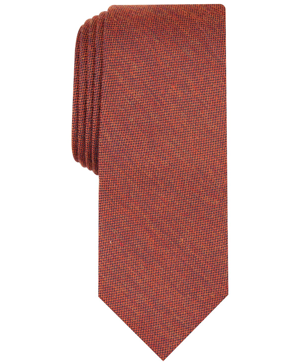 цена Мужской однотонный тонкий галстук Dunbar Bar III